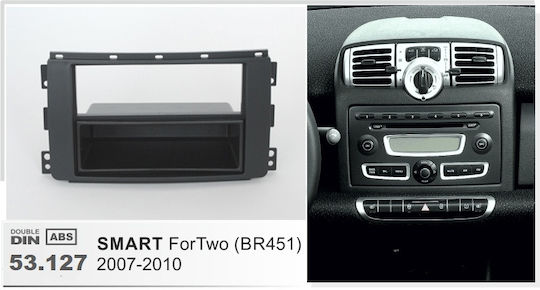 DIN-Verkleidungsplatten 2 Din für Mercedes-Benz E-Commerce-Website Smart FürVier / FürZwei 2007 2015