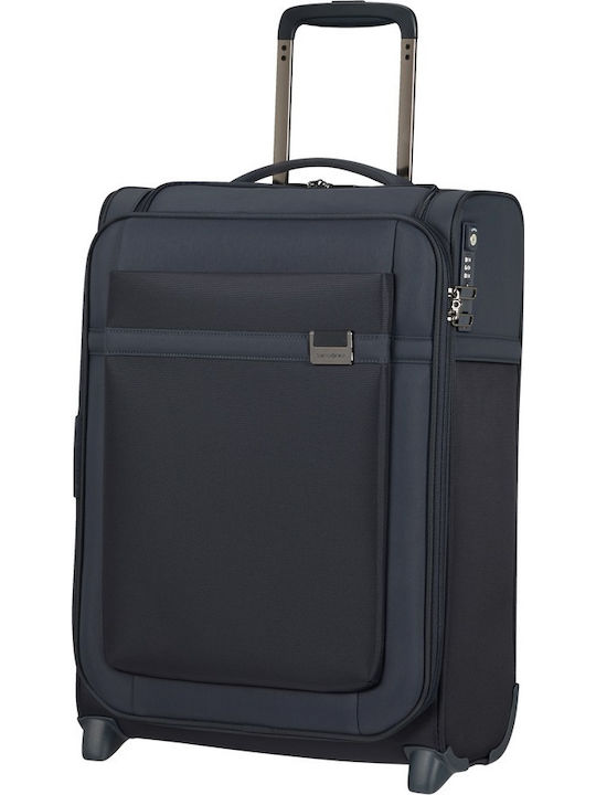 Samsonite Airea Koffer Für Handgepäck Stoff Marineblau Mit 2 Rädern Höhe 55cm
