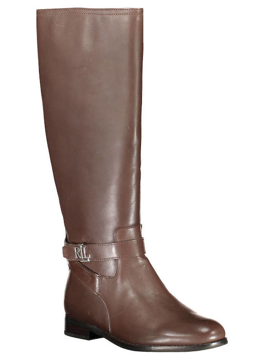 Ralph Lauren Damenstiefel Braun