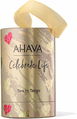 Ahava Celebrate Life Two To Tango Skin Care Set for Moisturizing with Body Cream & Hand Cream