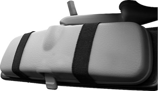 Carpoint Oglindă interioară auto Panoramic Universal cu curele elastice 25.5 x 6.6cm