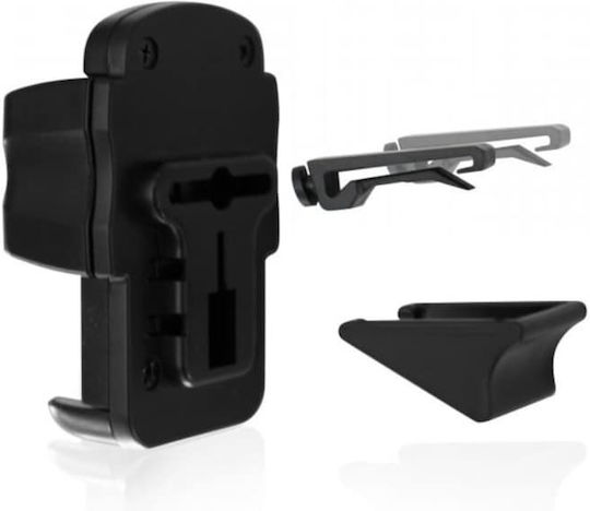 SBS Ventilation Slot Car Mobile & Tablet Mount with Adjustable Hooks Black