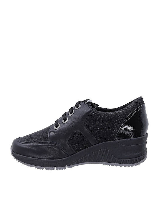 Damen Anatomisch Sneakers Schwarz