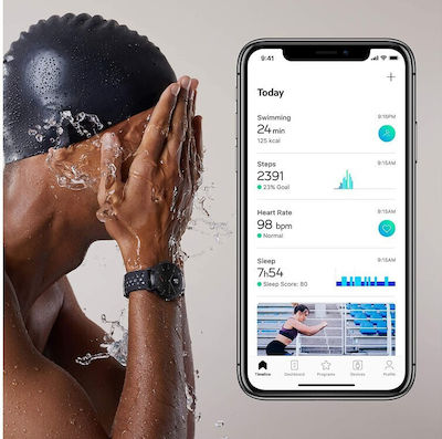 Withings Steel HR Sport (Μαύρο)