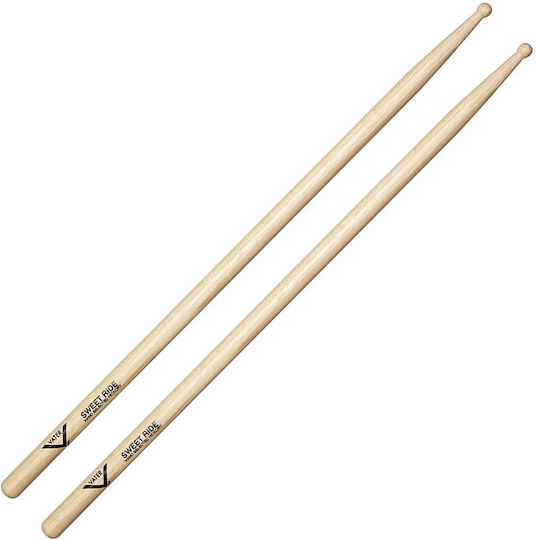 Vater 7A Sugar Sweet Ride Maple Drumstick with Wooden Ball Head