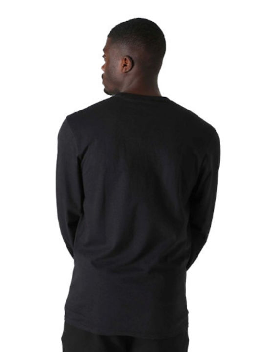 HUF Off Line Men's Long Sleeve Blouse Black