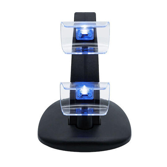 I-Play iplay Stație de încărcare pentru 2 controllere PS5 cu iluminare LED Negru
