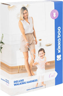 Kikka Boo Walking Harness Cat Baby Walker Animal with Support Straps for 6++ Months Green