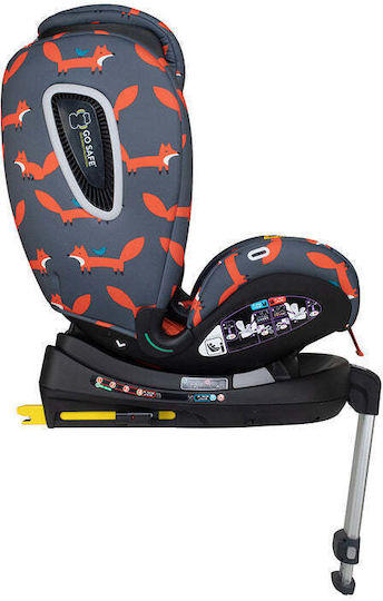 Cosatto All in All Rotate Baby Car Seat i-Size with Isofix Charcoal Mister Fox