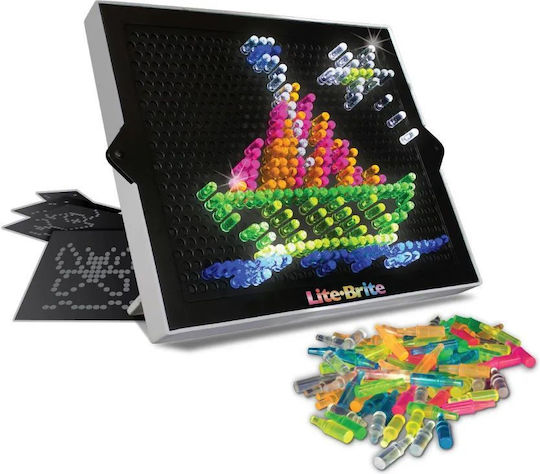 Jucărie de Construcție din Plastic Lite Brite pentru Copii 4+ ani+ Ani