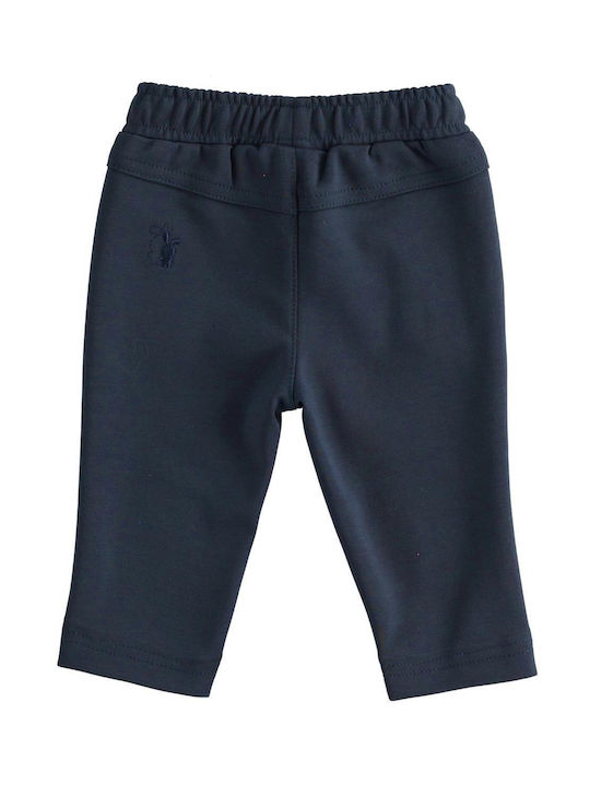 iDO Boys Fabric Trouser Navy Blue 4