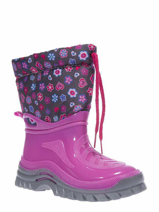 Adam's Shoes Kids Wellies Fuchsia -38