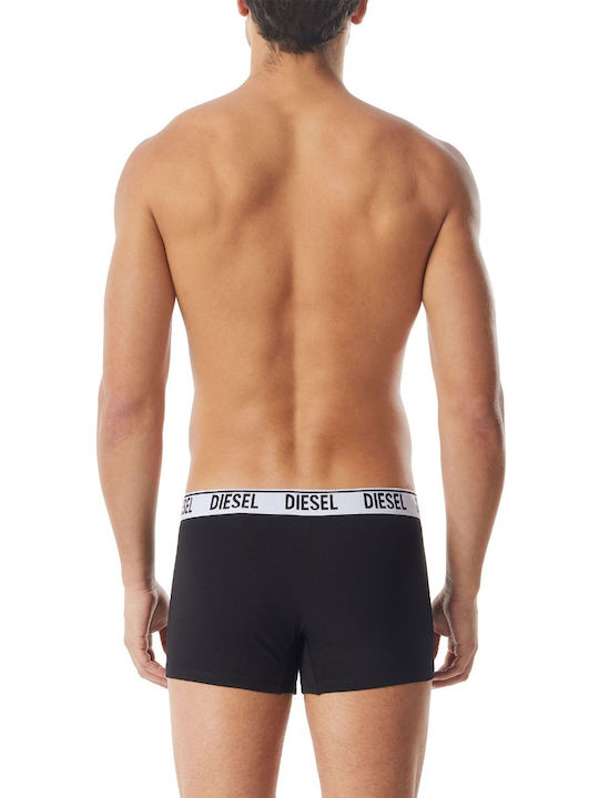 Damien Ανδρικά Μποξεράκια Μαύρα 2Pack
