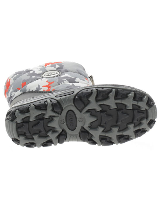 Olang BMX Kids Snow Boots with Zipper Gray