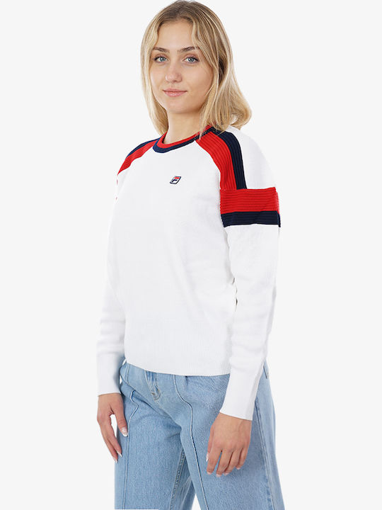 Frankie Women's Long Sleeve Sweater White