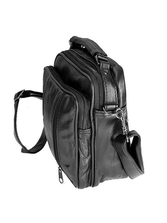 RCM 261B Leather Men's Bag Shoulder / Crossbody Black