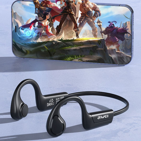 Awei A886BL Open Ear Bluetooth Handsfree Căști Negru