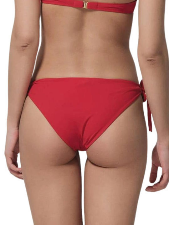 Blue Sense Bikini Brasilien mit Schnürchen Rot