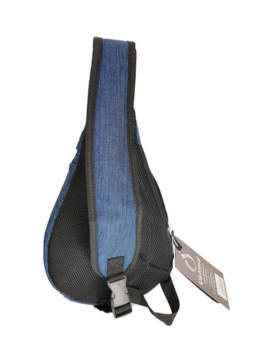 Diplomat BF27 Ανδρική Τσάντα Στήθους σε Μπλε χρώμα
