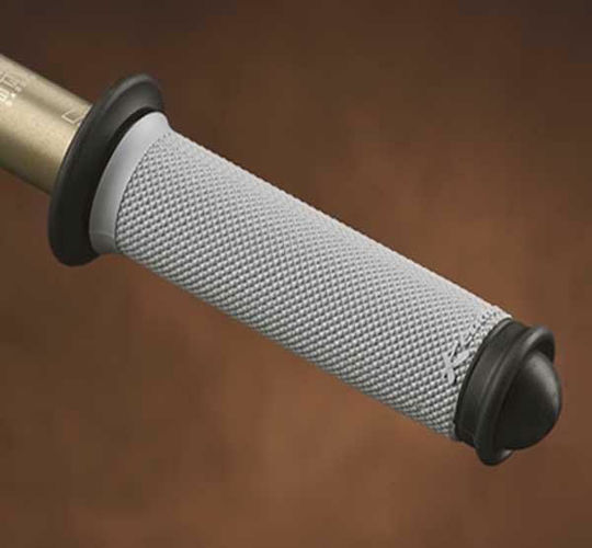 Renthal Motorcycle Handlebars Dual Compound in Gray color