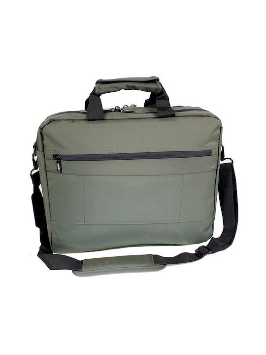 National Geographic Men's Briefcase Khaki