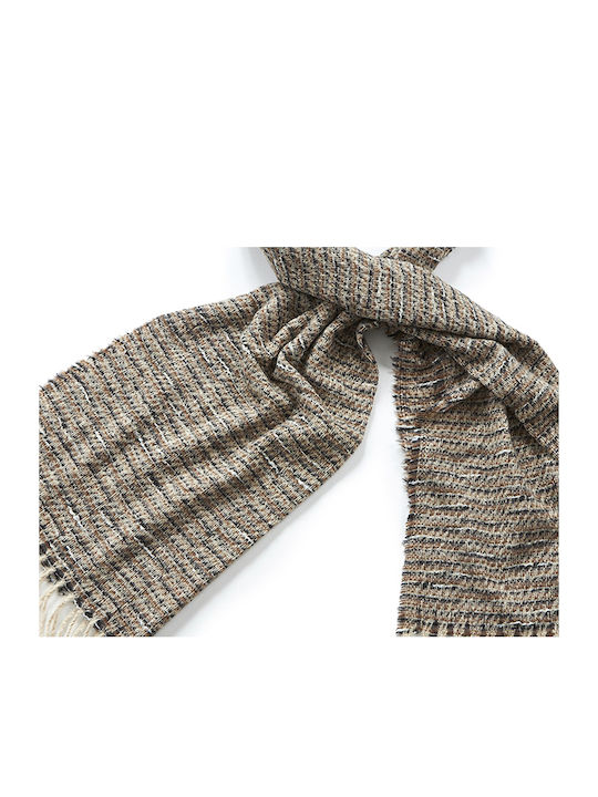 Verde Women's Wool Scarf Black