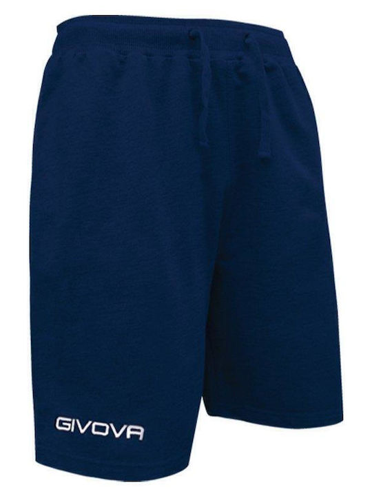 Givova Friend Αθλητική Ανδρική Βερμούδα Navy Μπλε