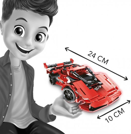 Buki Παιχνίδι Κατασκευών Πλαστικό Sports Car R/C για Παιδιά 8+ Ετών