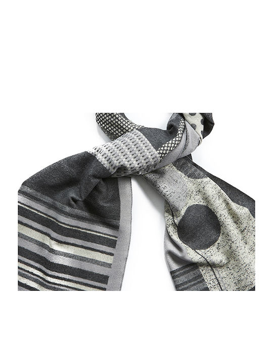 Verde Women's Wool Scarf Black