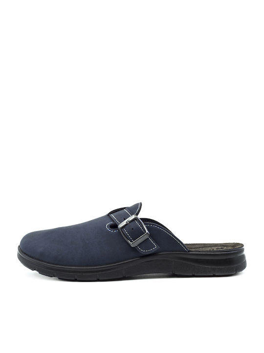 Herren Hausschuhe Blau Anatomisch