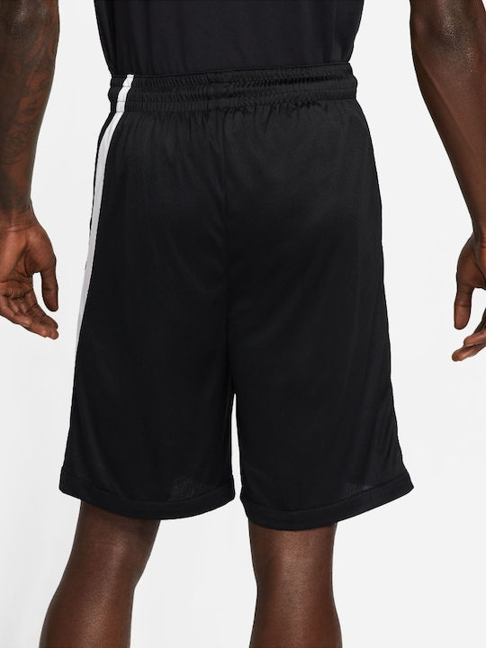 Nike Αθλητική Ανδρική Βερμούδα Dri-Fit με Σχέδια Μαύρη