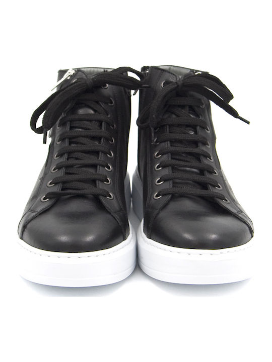 Leather Black Men's Boots