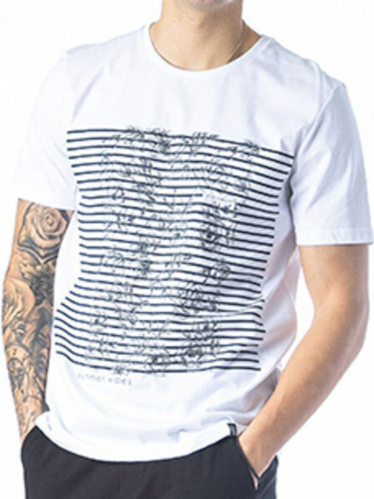 Paco & Co Men's Short Sleeve T-shirt White