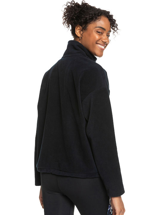 Roxy Women's Fleece Sweatshirt Black