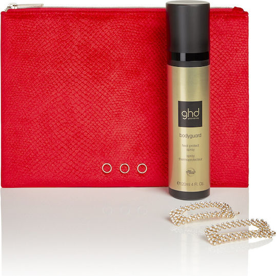 GHD Style Gift Hair Care Set for All Types with Lotion and Necessaire