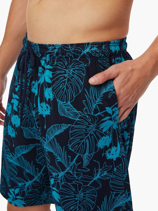 Minerva Men's Summer Pajama Bermuda Navy Blue