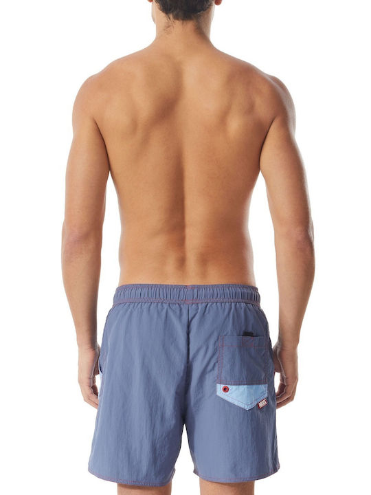 Diesel Men's Swimwear Bermuda Raf / Ciel with Patterns