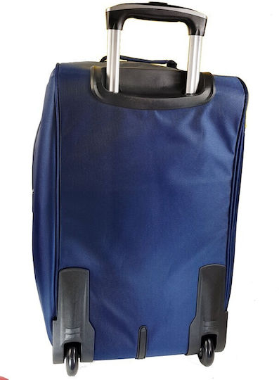 Diplomat Sack Voyage Back 46lt Navy Blue with Wheels Fabric