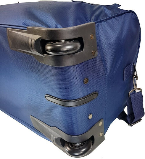 Diplomat Sack Voyage Back 46lt Navy Blue with Wheels Fabric