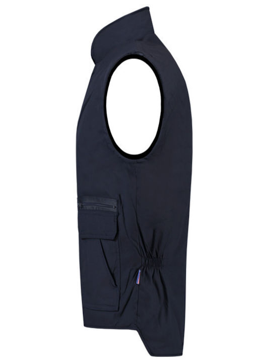 Tricorp Men's Safety Vest Blue Bodywarmer