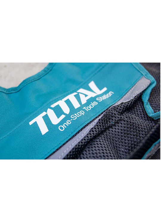 Total Waterproof Men's Safety Vest Turquoise for Tools