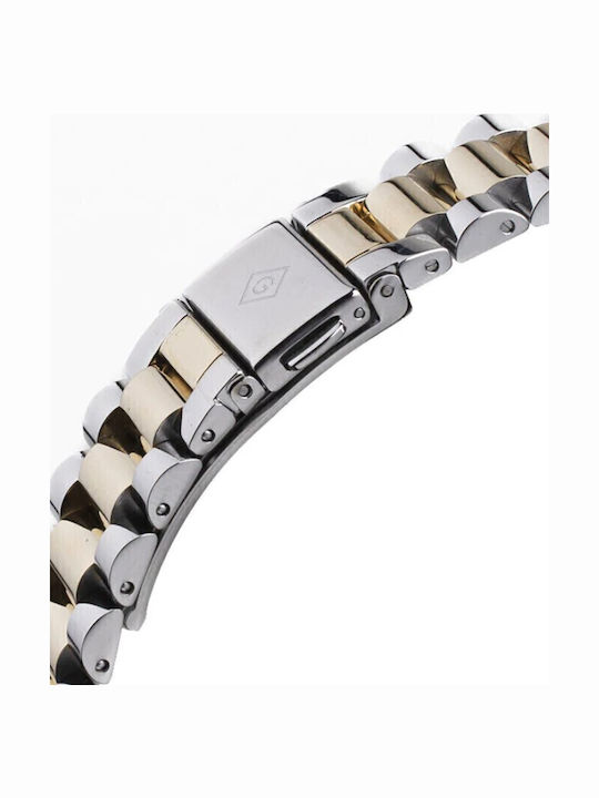 Gant Eastham Γυναικείο Ρολόι 38mm Μπαταρίας με Χρυσό Μεταλλικό Μπρασελέ