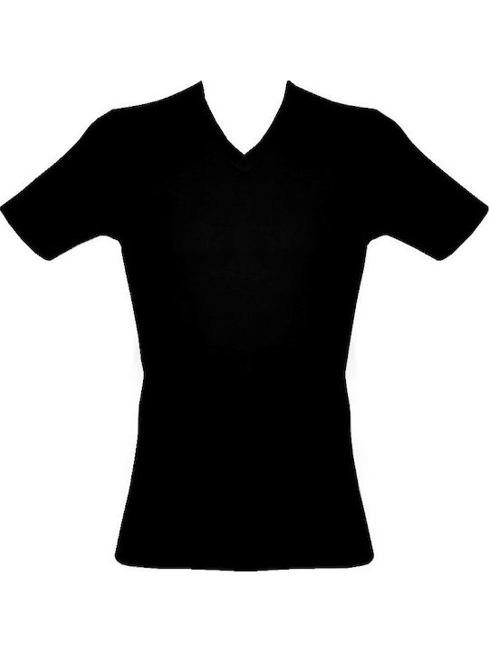 Helios Men's Short Sleeve Undershirt Black