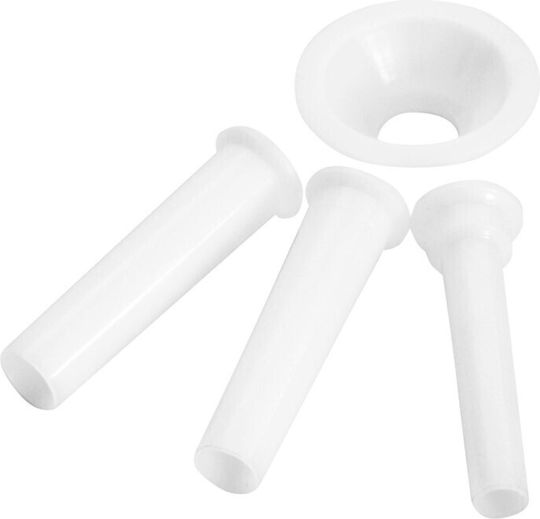 Westmark Sausage Stuffer Funnel No 8 Set of 3 pieces