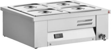 Inomak Commercial Electric Bain Marie GN2/1 2kW