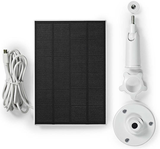 Nedis Solar Panel for CCTV Systems White SOLCH10WT