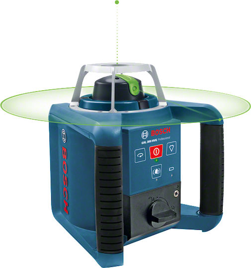 Bosch GRL 300 HVG Professional Set Περιστροφικό Αλφάδι Laser Πράσινης Δέσμης 1.2V