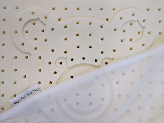 Art Strom Anatomical Mattress Crib with Latex 60cmx120cmx12cm