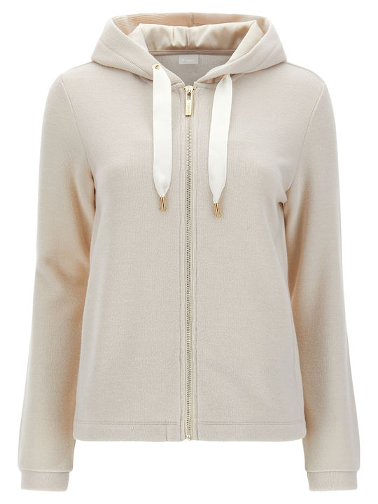 Freddy Women's Hooded Cardigan Beige