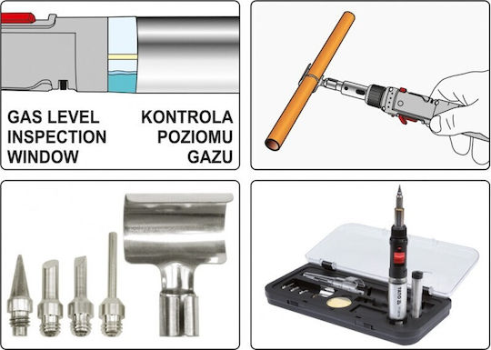 Yato YT-36706 Brennschneider / B / u / t / a / n / g / a / s / mit Zündung